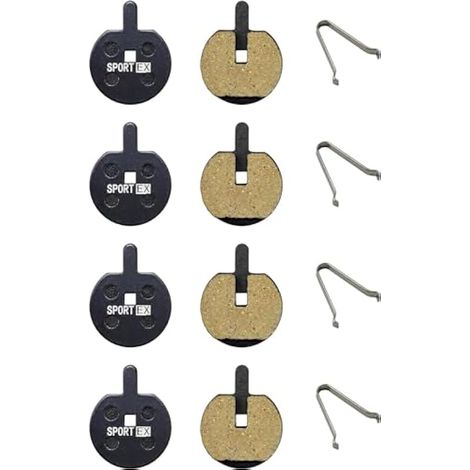 4 paires plaquettes frein disque résine 22.5mm pour VTT (1/5)