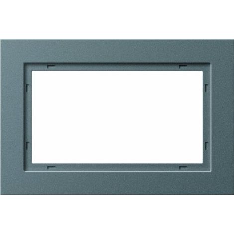 GIRA 100123 CADRE DE FINITION 1 1 2 E2, ANTHRACITE