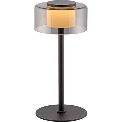 Lampe de table noire Rika - 4110-18 (1/5)