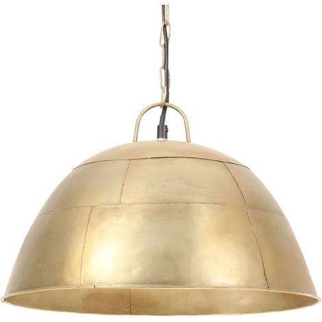 Lampe suspendue industrielle vintage 25 W Laiton Rond 41 cm E27 (1/5)