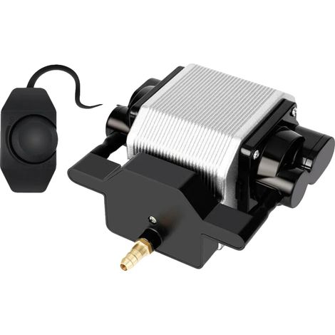 Luftpumpe, 25W Leistung, einstellbare Durchflussrate, 54L 25W Luftunterstützungspumpe (1/2)