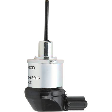 Soupape d'arrêt de carburant 1A021 60017, solénoïde de coupure moteur pour excavatrice, remplacement compatible Kubota L2800 L3130 L3200, 12V (1/5)