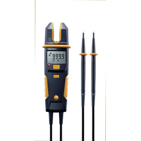 testo 755-2 Multimetro portatile, Pinza amperometrica digitale CAT IV 600 V, CAT III 1000 V Display (Counts): 4000 (1/5)
