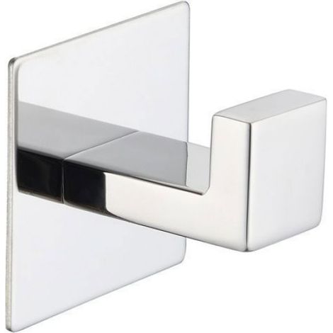 Crochet - Acier Inoxydable - Salle De Bain - 54x60x54 Mm - Finition Miroir (1/4)