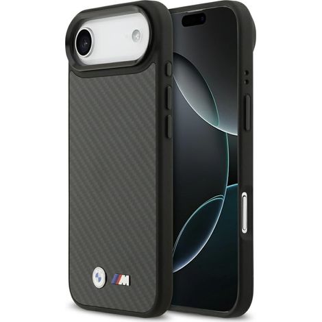 Coque BMW M Kevlar Matt MagSafe pour iPhone Air Noir (1/5)