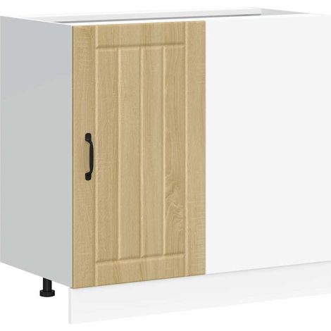Maison Exclusive - Mobile base da cucina Lucca Rovere Sonoma in Legno Multistrato