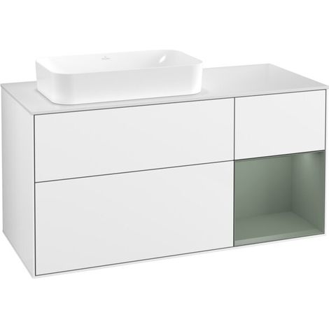 Villeroy & Boch F691GMGF Meuble sous-lavabo Finion F69 (1/2)
