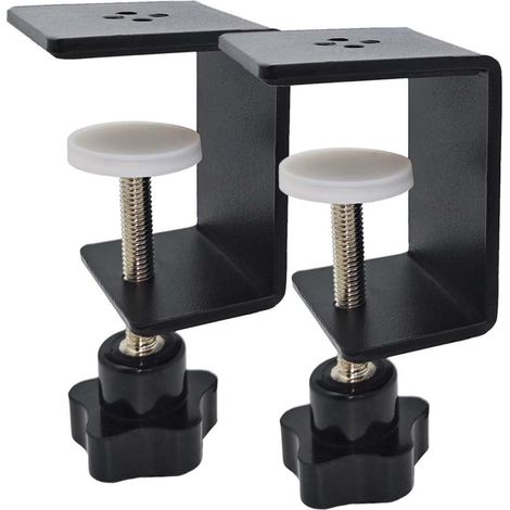 Lot de 2 pinces en C robustes et pinces de bureau finition soignée top vente top vente top vente top (1/5)