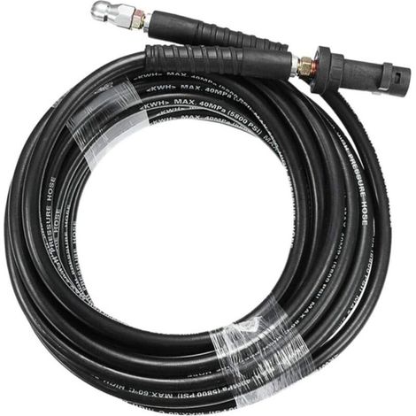 Tubo per lavatrice ad alta pressione, tubo di lavaggio automatico 40MPa/5800PSI, tubo di pulizia auto per Karcher K2 K3 K4 K5 (8 metri) (1/5)