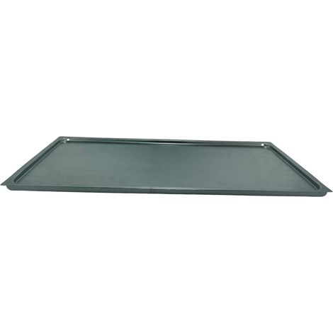 Cajón Recoge Grasa, 78 x 34 cm, Recoge la Grasa Fuera de la Zona de Cocción, Fabricado en Acero Zincado Resistente al Calor y la Corrosión, Compatibilidad Universal