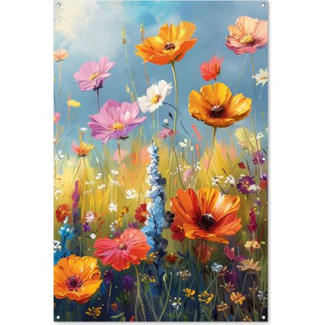 PÓSTER DE JARDÍN Flores - Naturaleza - Botánica - Arte 120x180 (1/5)