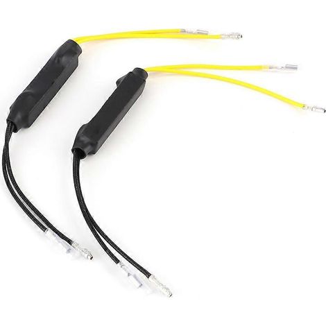 2pcs DC12V 21W LED Moto Décodeur Anti-Erreur Résistance de Charge pour Feux Clignotants Libre Erreur (1/4)