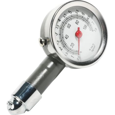 Pression Pneu Voiture,Manometre Pression Pneu,0-100Psi Manomètre Pression Pneus,Testeur Pression Pneus,Manometre Velo,Convient aux Voitures,SUV,Camions et Motos (1/5)