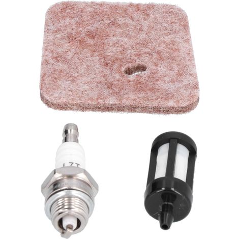 Filtre à air, filtre à carburant, bougie d'allumage, accessoires de rechange pour débroussailleuse STIHL FS38 FS45 FS46 FS55 HS45 FC55 KM55 41401242800 (1/5)