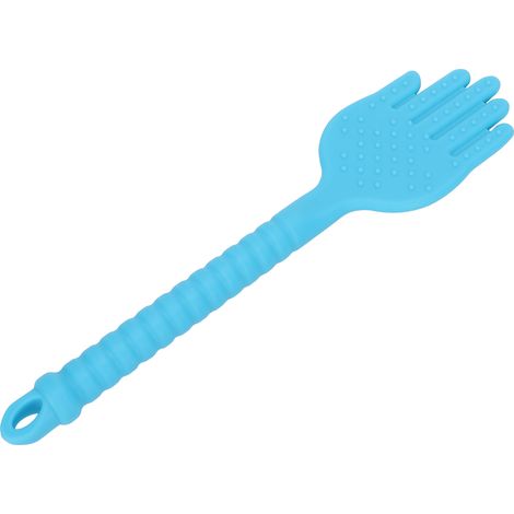 Bâton de massage en silicone pour points d'acupuncture et méridiens, outil de raclage corporel, accessoire de bien-être bleu (1/5)