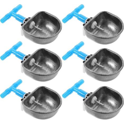 Abreuvoir Lapin INOX Bol Automatique Cage Clapier Distributeur Eau Anti-Morsure Alimentation Lapins (1/5)