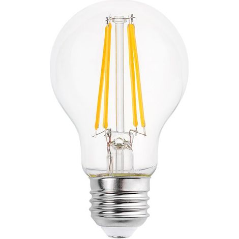 Ampoule à filament standard 8 W 880 lm E27 transparente 2700 K 10 x 6 cm (1/2)