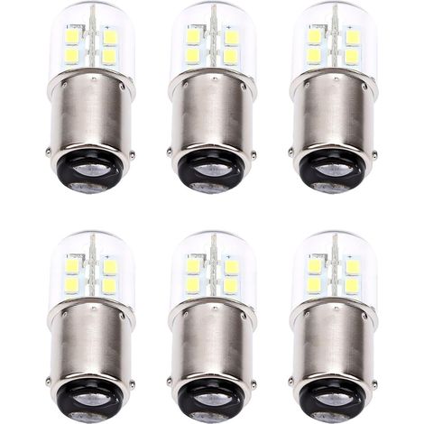 BA15D Dimmbare 3-W-LED-Lampen, Bajonettfassung mit Doppelkontakt, 6er-Pack (1/5)