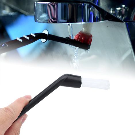 Machine à café expresso brosse de nettoyage en nylon outil d'entretien pour cafetière (1/4)