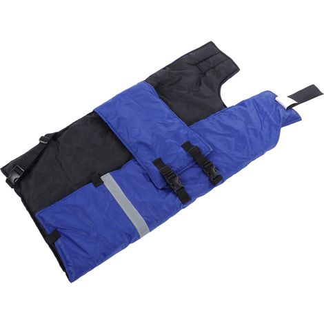 Vêtements chauds pour veaux, manteau en tissu Oxford avec bande réfléchissante pour veaux nouveau-nés - Fournitures agricoles (1/5)