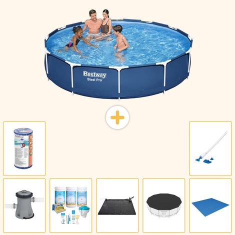 Bestway Bestway Steel Pro Ronde - 366x76 cm - 8-pièces  S21593 (1/4)