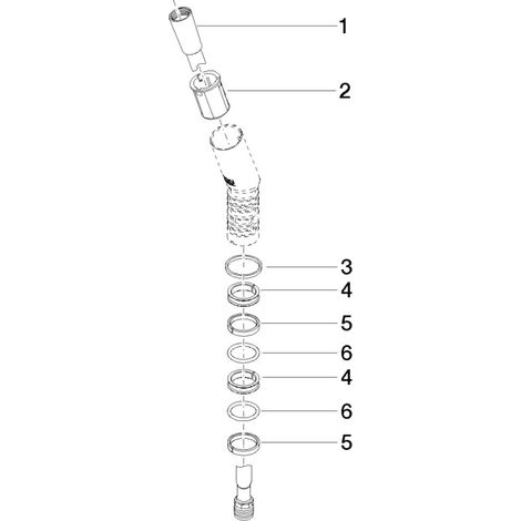 Dornbracht 90282226000-06 Raccord Pièces de rechange