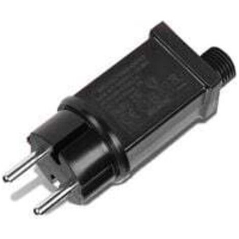 Alimentation LED 12V 12W IP44 – Transformateur étanche basse tension pour guirlandes lumineuses et lampes extérieures – Protection contre courts-circuits (1/4)