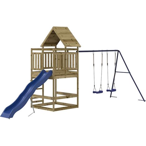 Maison Exclusive - Set da Gioco da Esterno in Legno di Pino Impregnato
