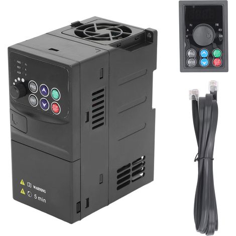 Variateur de fréquence 1,5 KW, vecteur triphasé, entrée 320-460V, sortie 0-380V, convertisseur de contrôle de vitesse (1/5)