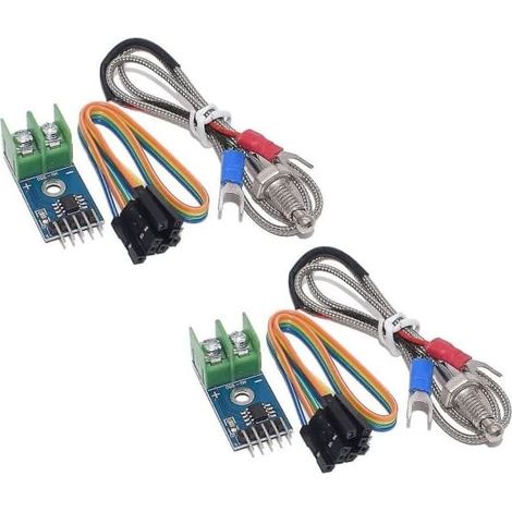 2 capteurs de température à thermocouple de type K Max6675, module 0-800 degrés Shibaod (1/5)
