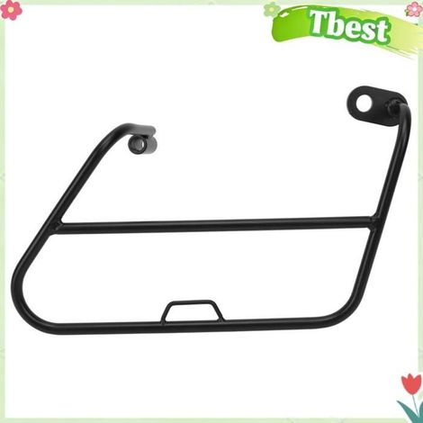 Tbest Porte-bagages latéral pour moto Porte-bagages latéral de moto, support de porte-bagages de siège sport porte-bagages Droite