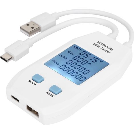 Testeur de courant pour chargeur mobile UNI-T UT658 DOUBLE (1/4)
