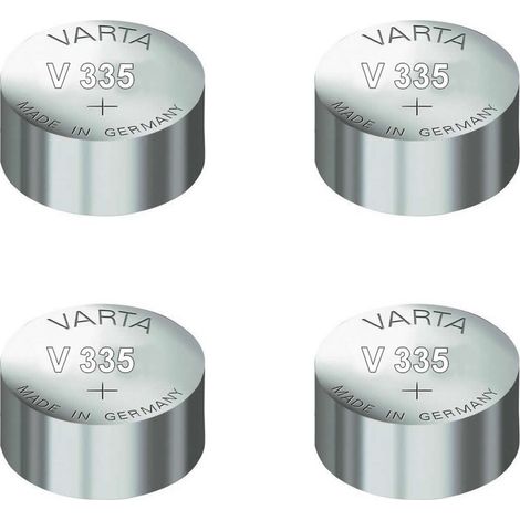 .4 Piles varta 335 SR512SW.