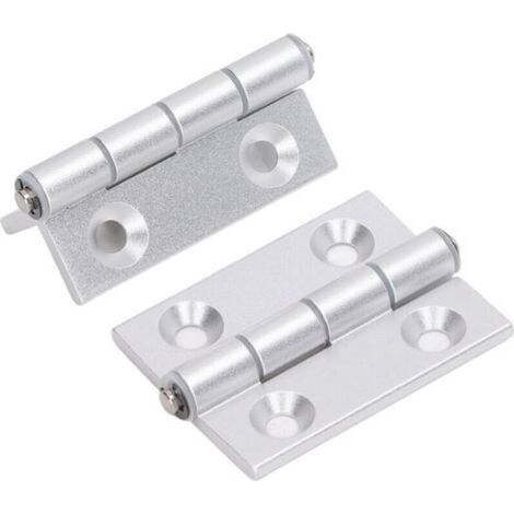 klappbare Aluminiumscharniere mit flacher Öffnung und dicker Harzbuchse für Türen und Holzbearbeitungswerkzeuge