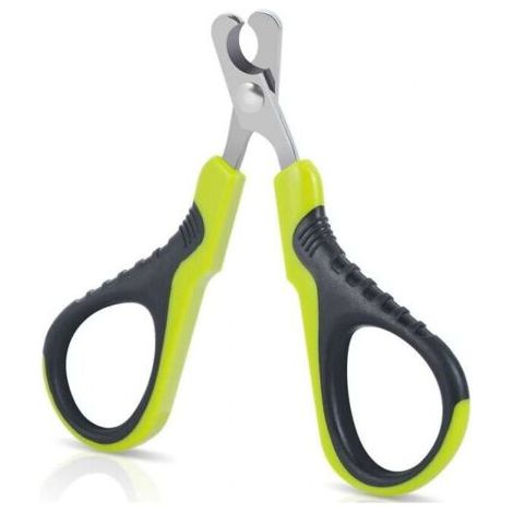 Tagliaunghie professionale per gatti, tagliaunghie per cuccioli, conigli, uccelli e piccoli animali, tagliaunghie curvo in acciaio inox, accessori per gatti e conigli FLITI