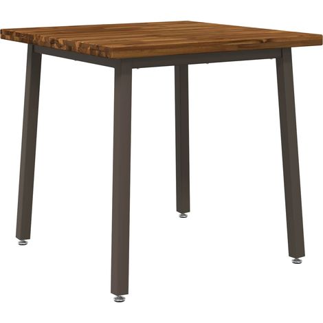 Tavolo da pranzo quadrato 80 x 80 x 75 cm vidaXL (1/5)