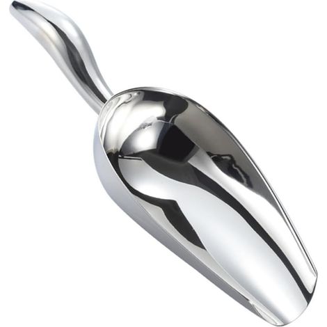 Homoyoyo Pelle à Glace en Acier Inoxydable Épais Manche Incurvé (1/5)
