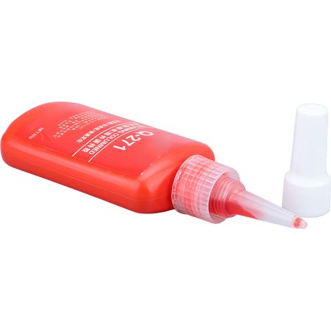 Frein-filet réduit la friction, prévient la corrosion, résistant aux intempéries, frein-filet rouge, 50 g (1/5)