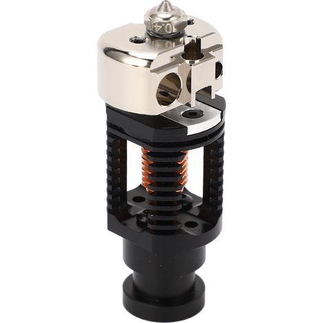 3D-Druckdüse aus Kupferlegierung, hochtemperaturbeständiges Ganzmetall-Hotend-Kit, schwarzer Extrusionskopf, Zubehörteile für 3D-Drucker (1/5)