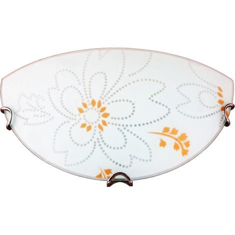 Plafonnier Candellux Lana 11-81875 chrome blanc E27 (1/2)