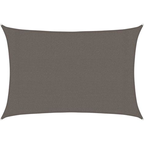 Maison Exclusive - Sonnensegel 160 g/m² Anthrazit 3x4 m HDPE (1/5)