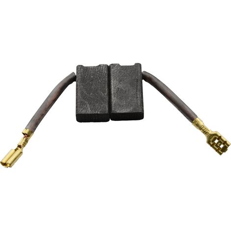 Balais de Charbon pour DeWalt Scie DW703 - 6,3x12,5x21,5mm - Remplace 381028-02