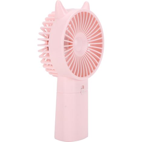 Mini ventilateur portable silencieux rose (1/5)