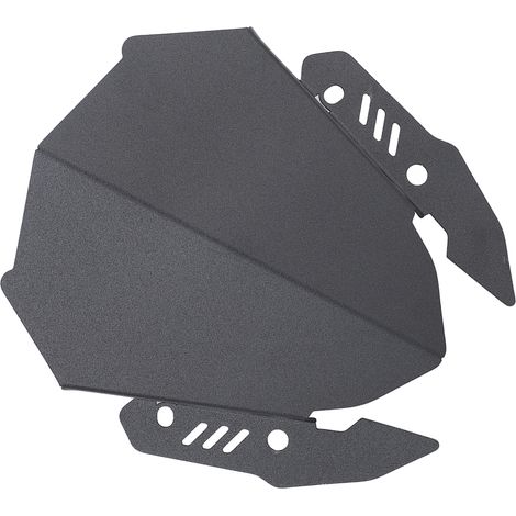 Déflecteur de vent de pare-brise en alliage d'aluminium noir, réduction de la résistance au vent, pare-brise léger pour moto MT-15 (1/5)