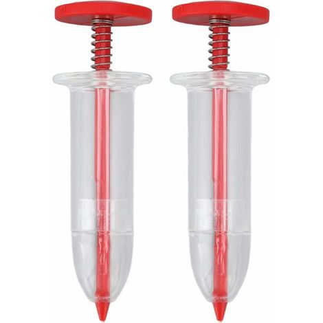 2pcs Seed Dispenser, Portable Seed Sower - Easily Plant Seeds, Mini Seed Planting Tool for Horticultural Sowing