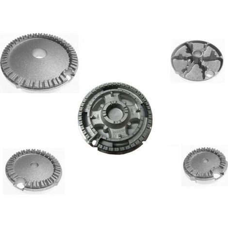 AEG - IKEA BRUCIATORI CUCINA A GAS PIANO COTTURA 5 FUOCHI 1 G + 2 M  B 4460 (1/2)