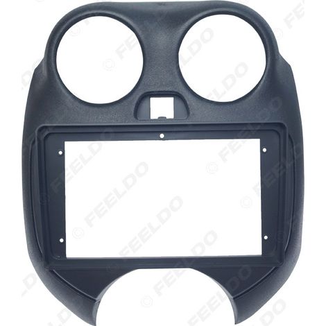 Large, versatile screen frame suitable for Nissan March Android navigation frame, audiovisual panel and speaker modification (9 inches). (1/5)