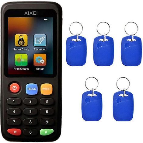 NFC-Smartcard-Duplikator/Leser/Schreiber X7 (125 kHz/13,56 MHz) – Ausweis- und Kartenklonierung – Kopierer/Programmierer (1/5)