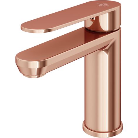 Presto nine Grifo lavabo monomando mezclador Nine oro rosa (1/2)