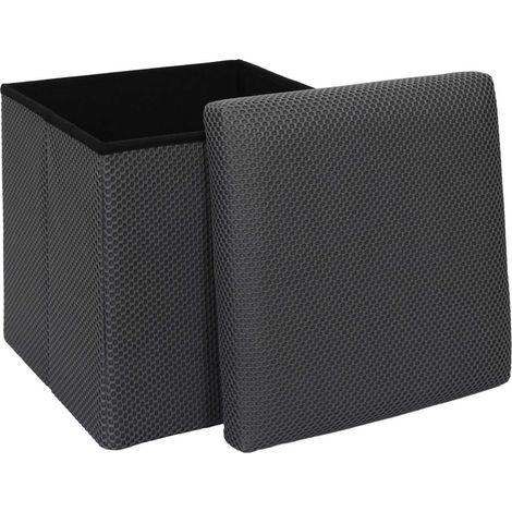 Pouf contenitore URBAN BOX, grigio (1/5)